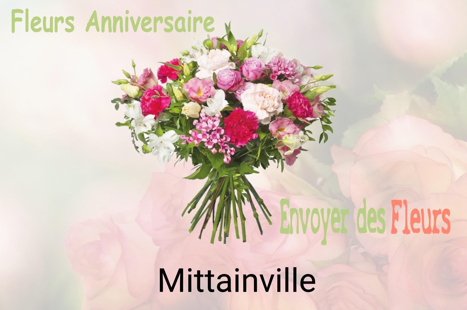 Bouquet de fleurs d’anniversaire livré à Mittainville